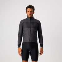 Castelli Unlimited Puffy lange mouw fietsjack grijs heren XL