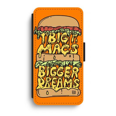 Big Macs Bigger Dreams: iPhone XR Flip Hoesje