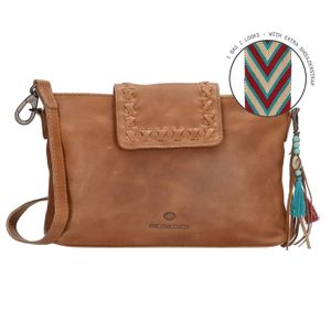 Micmacbags Friendship shoulder bag 186600-Brown