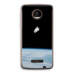 Alone in Space: Motorola Moto Z Force Transparant Hoesje