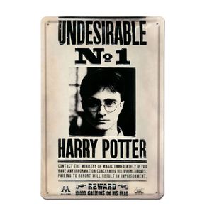 Harry Potter 3D Tin Sign Undesirable No 1 20 x 30 cm