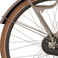 Cortina spatbordstang achter 28 foss halva grey matt