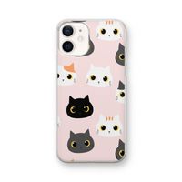 Katten: iPhone 12 Transparant Hoesje