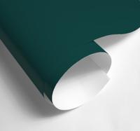Mat donkergroen vinyl stickervel kleuren
