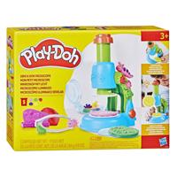 Play-Doh microscoop met licht - 5 kleipotjes