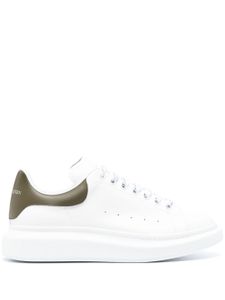 Alexander McQueen baskets Oversize en cuir - Blanc