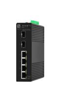LevelOne IGS-2106 netwerk-switch Managed L2 Gigabit Ethernet (10/100/1000) Zwart