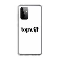 Topwijf Wit: Samsung Galaxy A72 Transparant Hoesje