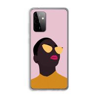 Yellow glasses: Samsung Galaxy A72 Transparant Hoesje
