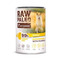 RAW PALEO Duoprotein Turkey & Cod Adult - natvoer voor honden - 400g