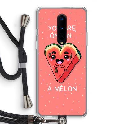 One In A Melon: OnePlus 8 Transparant Hoesje met koord