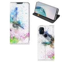 Bookcase OnePlus Nord N10 5G Vogel - thumbnail