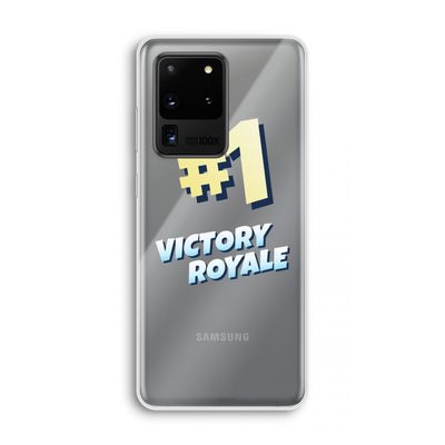 Victory Royale: Samsung Galaxy S20 Ultra Transparant Hoesje