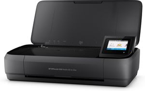 HP OfficeJet 250 Mobile All-in-One printer, Printen, kopiëren, scannen, Invoer 10 vel