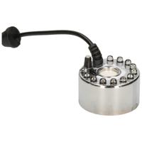 Mistmaker rook machine - 12 lampjes - 4,5 x 3 cm - met water - Halloween feestdecoratie