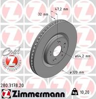 Remschijf Coat Z 280317820