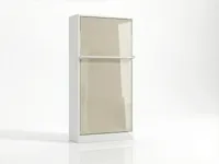 Tweepersoons opklapbed Royal Twin 100x200 cm taupe - Polyether - tot 80 KG