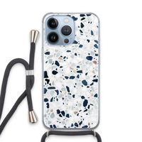 Terrazzo N°1: iPhone 13 Pro Transparant Hoesje met koord