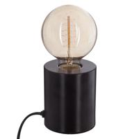 Atmosphera Tafellamp Saba - metaal - zwart - H10 cm - Leeslampje - Designlamp   - - thumbnail
