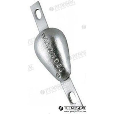 Ánodos para soldar TEN00350B - ANODO PEZ CON INSERTO ZINC Ø 13X25MM 1KG