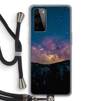 Travel to space: OnePlus 9 Pro Transparant Hoesje met koord