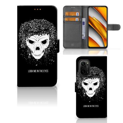 Telefoonhoesje met Naam Poco F3 | Xiaomi Mi 11i Skull Hair Telefoonhoesje met Naam Poco F3 | Xiaomi Mi 11i Skull Hair