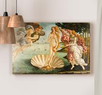 De Geboorte van Venus canvas schilderij