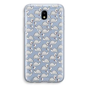 Zwanen: Samsung Galaxy J5 (2017) Transparant Hoesje