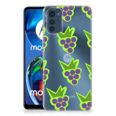Motorola Moto E32/E32s | Siliconen Case | Druiven