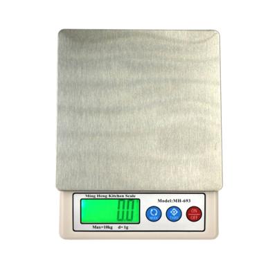 MH-693 2.2 inch Display hoge kwaliteit elektronische schaal & medicinaal Keukenweegschaal (1g ~ 10kg) exclusief batterijen