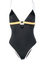 Balmain maillot de bain à design colour block - Noir - thumbnail