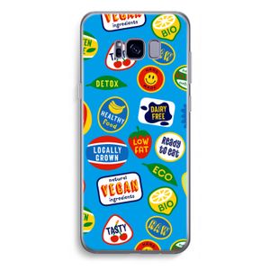 Fruitsticker: Samsung Galaxy S8 Plus Transparant Hoesje