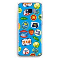 Fruitsticker: Samsung Galaxy S8 Plus Transparant Hoesje