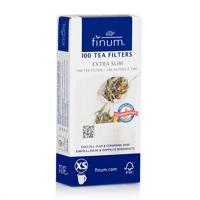 Theefilters XS Finum - 1 tot 2 koppen - 100 stuks Theefilters XS Finum - 1 tot 2 koppen - 100 stuks