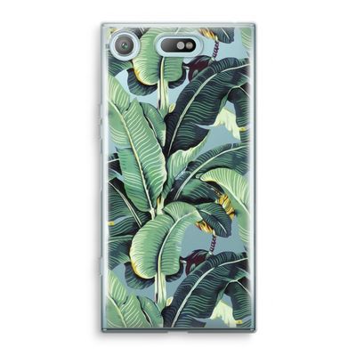 Bananenbladeren: Sony Xperia XZ1 Compact Transparant Hoesje