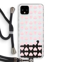 Ass 'n Titties: Pixel 4 XL Transparant Hoesje met koord