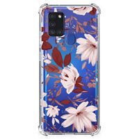 Back Cover Samsung Galaxy A21s Watercolor Flowers