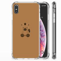 Apple iPhone Xs Max Stevig Bumper Hoesje Baby Hyena