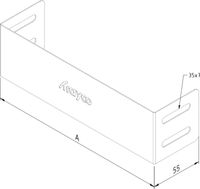 Kabelbaan Eindstuk Trayco 300mm