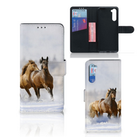 OnePlus Nord Telefoonhoesje met Pasjes Paarden