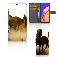 OPPO Reno5 Z | A94 5G Telefoonhoesje met Pasjes Design Cowboy - thumbnail