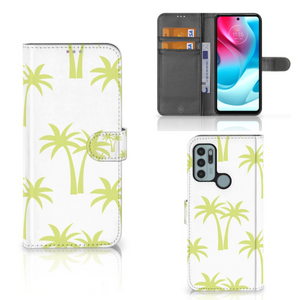 Motorola Moto G60s Hoesje Palmtrees