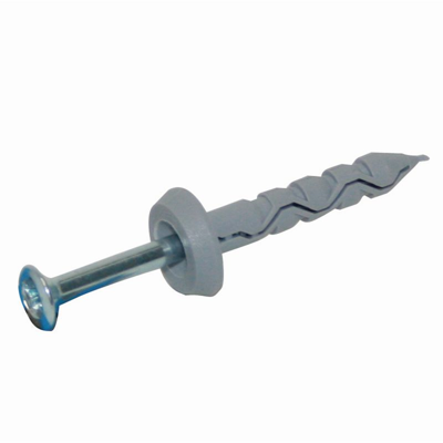 GB slagschroefnagel 5x50 met kraagplug 8x40 gemonteerd | 200 stuks - 17213346