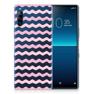 Sony Xperia L4 | TPU bumper | Waves Roze