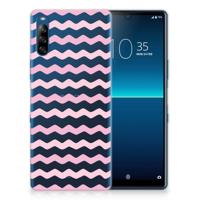 Sony Xperia L4 | TPU bumper | Waves Roze