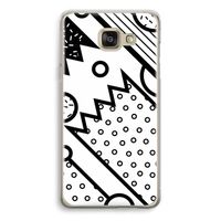 Pop Art #4: Samsung Galaxy A5 (2016) Transparant Hoesje