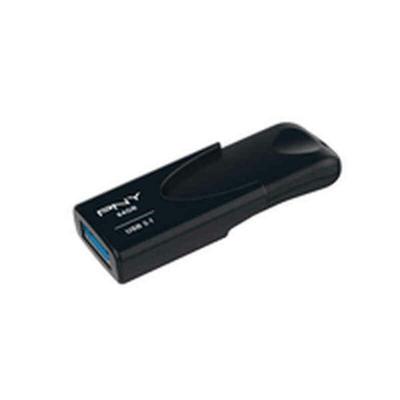 USB stick PNY Attaché 4 Zwart 64 GB