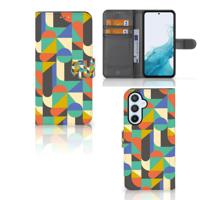 Samsung Galaxy A54 5G | Telefoon Hoesje | Funky Retro | Portemonnee hoesje