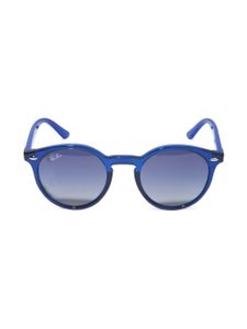 RAY-BAN JUNIOR lunettes de soleil à monture ronde - Bleu