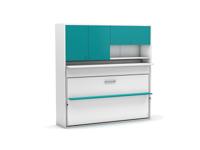 Eenpersoons bedkast Nitro 90 x 190 cm Geen matras